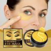 OUHOE Gold Firming Eye Mask Gentle Care, Moisturizing, Moisturizing And Reducing Fine Lines Eye Mask
